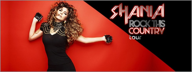 Shania Twain - Rock this country tour