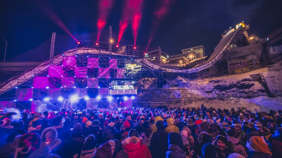 Igloofest returns to downtown Quebec City for the official Jamboree party