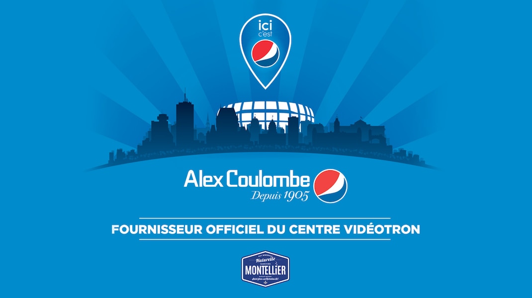 L'entreprise Alex Coulombe - Pepsi présentera le match Remparts / Tigres