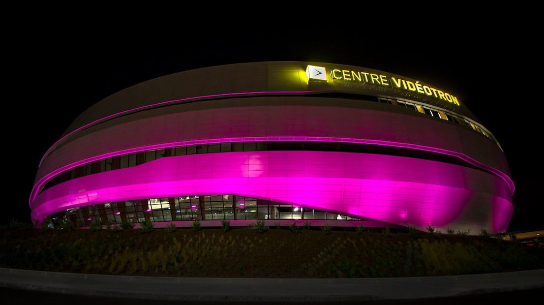 Le Centre Vidéotron, fier partenaire de Québec ville en rose 2016 